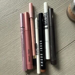 Bobbi Brown Eyeliner Collection - Black, White, Brown, Pink